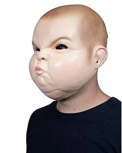 Spirit Halloween Grump Baby Full Mask -Spooky Costume Store 01550516 d