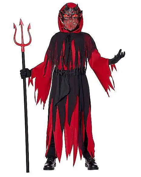 Spirit Halloween Kids Light-Up Devilish Demon Costume 3 Spirit Halloween Kids Light-Up Devilish Demon Costume