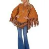 Spirit Halloween Adult Free Spirit Poncho Hippie Costume -Spooky Costume Store 01550698 a
