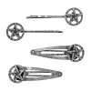 Spirit Halloween Pentagram Hair Clips -Spooky Costume Store 01551167 a