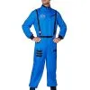 Spirit Halloween Adult Blue NASA Jumpsuit Costume -Spooky Costume Store 01551795 a