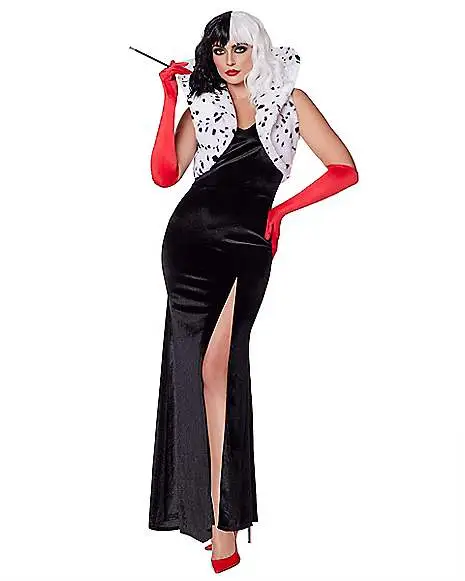 Spirit Halloween Adult Cruella Costume - Disney Cruella 3 Spirit Halloween Adult Cruella Costume - Disney Cruella