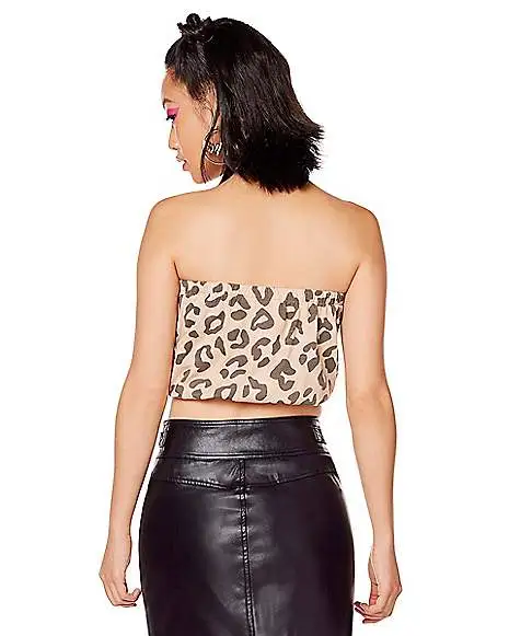 Spirit Halloween Leopard Tube Top - Bratz 4 Spirit Halloween Leopard Tube Top - Bratz - Image 2