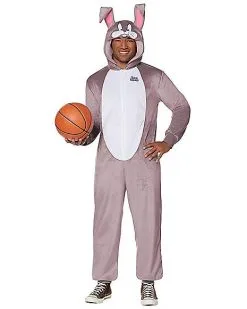 Spirit Halloween Adult Bugs Bunny Union Suit - Space Jam