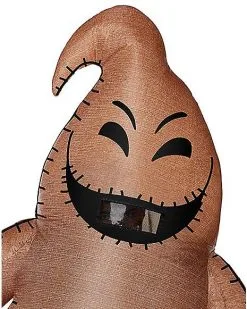Spirit Halloween Adult Oogie Boogie Inflatable Costume - The Nightmare Before Christmas -Spooky Costume Store 01554526 c