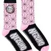 Spirit Halloween Nezuko Kamado Crew Socks - Demon Slayer -Spooky Costume Store 01555903 a