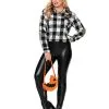 Spirit Halloween Adult Plus Size Flannel Shirt - Trick 'r Treat -Spooky Costume Store 01557743 a