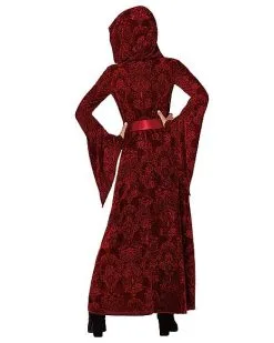 Spirit Halloween Kids Red Hooded Dress -Spooky Costume Store 01558410 b