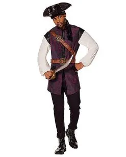 Spirit Halloween Adult Regal Rebels Pirate Vest