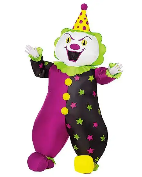 Spirit Halloween Kids Circus Clown Inflatable Costume 3 Spirit Halloween Kids Circus Clown Inflatable Costume