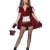 Spirit Halloween Adult Runaway Red Riding Hood Romper Costume 1 Spirit Halloween Adult Runaway Red Riding Hood Romper Costume -Spooky Costume Store 01561307 a