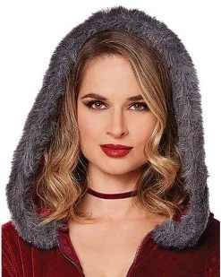 Spirit Halloween Adult Runaway Red Riding Hood Romper Costume -Spooky Costume Store 01561307 c