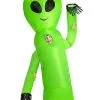Spirit Halloween Kids Wavy Arms Alien Inflatable Costume -Spooky Costume Store 01565209 a