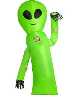 Spirit Halloween Kids Wavy Arms Alien Inflatable Costume