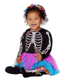 Spirit Halloween Baby Sweet Skeleton Costume