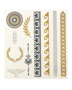 Spirit Halloween Roman Hand And Body Tattoos 9 Spirit Halloween Roman Hand And Body Tattoos -Spooky Costume Store 01567072 c