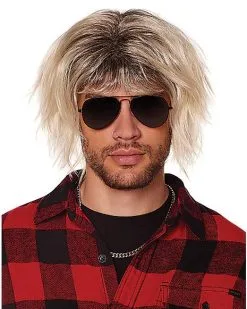 Spirit Halloween Grunge Rock Wig