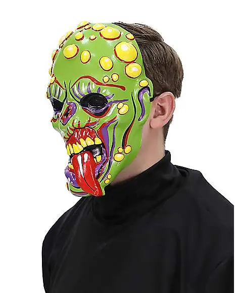 Spirit Halloween Vintage Zombie Half Mask 4 Spirit Halloween Vintage Zombie Half Mask - Image 2