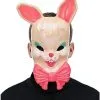 Spirit Halloween Vintage Bunny Half Mask -Spooky Costume Store 01570027 a
