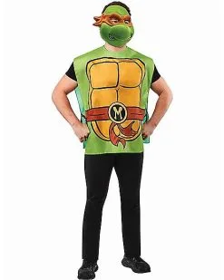 Spirit Halloween Adult Michelangelo Teenage Mutant Ninja Turtles Costume Kit - Ben Coop 7 Spirit Halloween Adult Michelangelo Teenage Mutant Ninja Turtles Costume Kit - Ben Coop -Spooky Costume Store 01570076 c