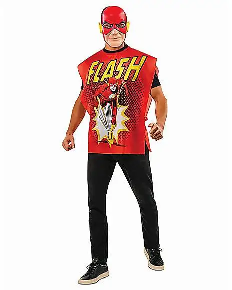 Spirit Halloween Adult The Flash Costume Kit - Ben Cooper 5 Spirit Halloween Adult The Flash Costume Kit - Ben Cooper - Image 3