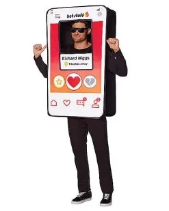Spirit Halloween Adult Dating App Costume