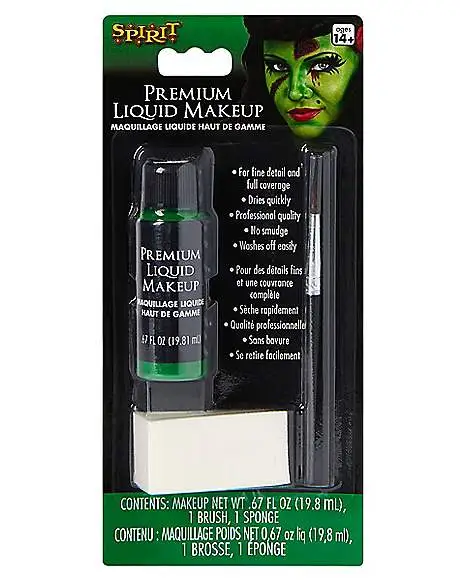 Spirit Halloween Premium Liquid Makeup 3 Spirit Halloween Premium Liquid Makeup