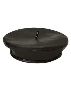 Spirit Halloween Faux Leather Beret