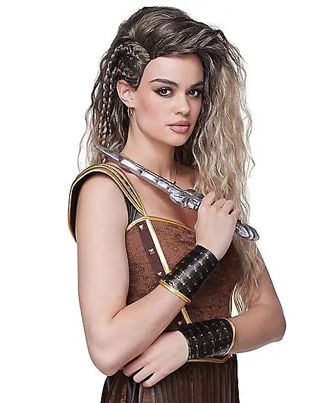 Spirit Halloween Fierce Warrior Wig 3 Spirit Halloween Fierce Warrior Wig