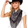 Spirit Halloween Western Fringe Bandana -Spooky Costume Store 01575182 a