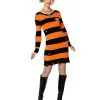 Spirit Halloween Adult Pumpkin Sweater Dress -Spooky Costume Store 01575307 a