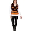 Spirit Halloween Adult Jack-O'-Lantern Sweater Vest 1 Spirit Halloween Adult Jack-O'-Lantern Sweater Vest -Spooky Costume Store 01575349 a