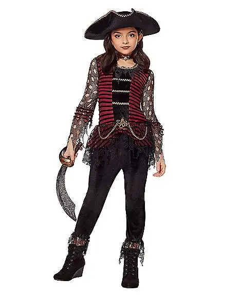 Spirit Halloween Kids Dark Pirate Costume 3 Spirit Halloween Kids Dark Pirate Costume