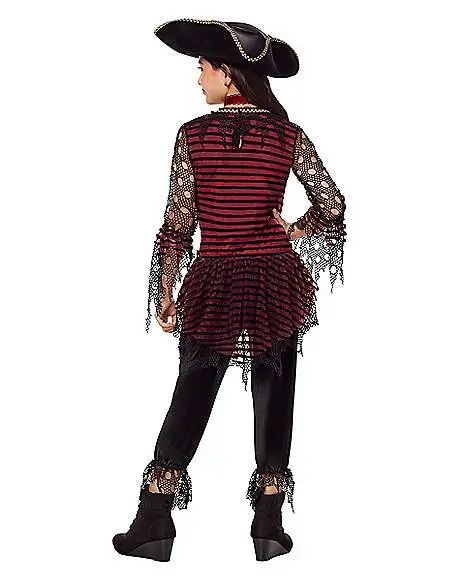 Spirit Halloween Kids Dark Pirate Costume 4 Spirit Halloween Kids Dark Pirate Costume - Image 2