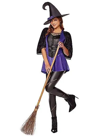 Spirit Halloween Adult Wicked Spell Caster Witch Costume 3 Spirit Halloween Adult Wicked Spell Caster Witch Costume