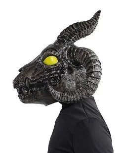 Spirit Halloween Dark Lord Full Mask -Spooky Costume Store 01577675 c