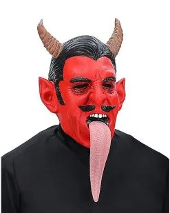 Spirit Halloween Light-Up Devil Full Mask -Spooky Costume Store 01577683 c