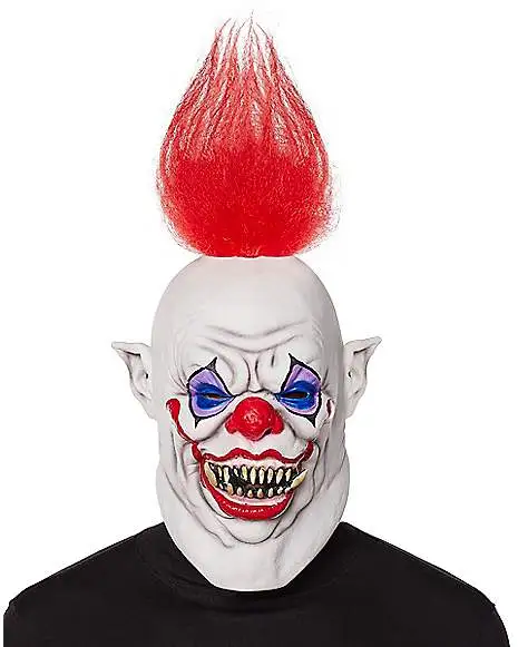 Spirit Halloween Oversized Scary Clown Full Mask 3 Spirit Halloween Oversized Scary Clown Full Mask