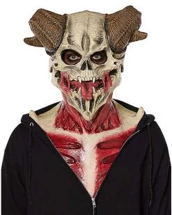 Spirit Halloween Devil Skull Full Mask