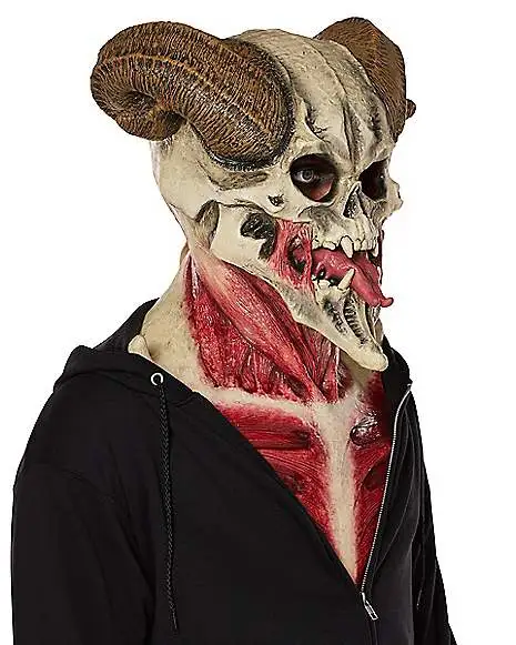 Spirit Halloween Devil Skull Full Mask 4 Spirit Halloween Devil Skull Full Mask - Image 2