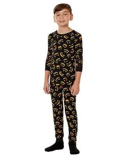 Spirit Halloween Kids Jack-O'-Lantern Pajama Set