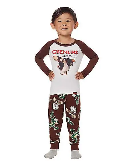 Spirit Halloween Toddler Gizmo Pajama Set - Gremlins 3 Spirit Halloween Toddler Gizmo Pajama Set - Gremlins