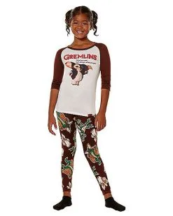 Spirit Halloween Kids Gizmo Pajama Set - Gremlins -Spooky Costume Store 01578822 c