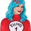 Spirit Halloween Long Thing 1 And Thing 2 Wig - Dr. Seuss 1 Spirit Halloween Long Thing 1 And Thing 2 Wig - Dr. Seuss -Spooky Costume Store 01579457 a