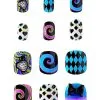 Spirit Halloween Kids Alice Press On Nails -Spooky Costume Store 01580612 a