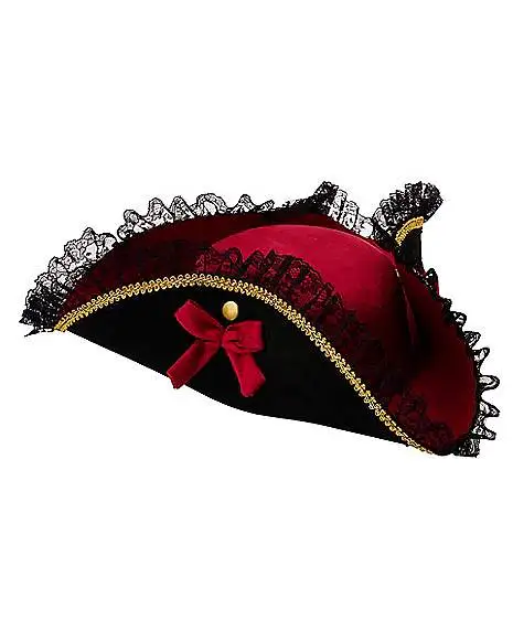Spirit Halloween Kids Pirate Ruffle Hat 3 Spirit Halloween Kids Pirate Ruffle Hat