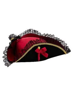 Spirit Halloween Kids Pirate Ruffle Hat 7 Spirit Halloween Kids Pirate Ruffle Hat -Spooky Costume Store 01580653 b