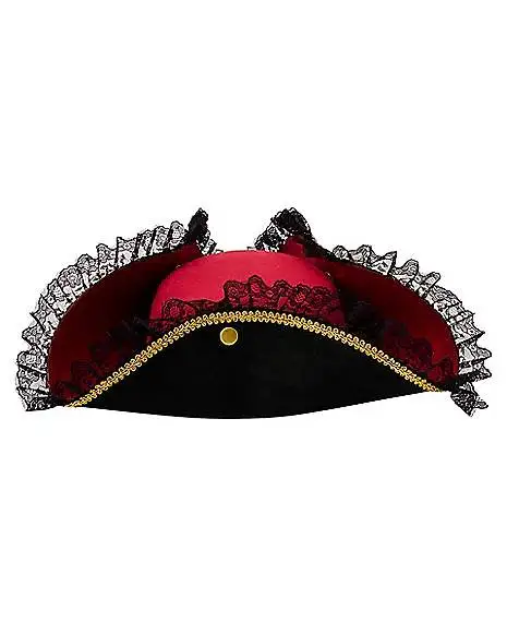 Spirit Halloween Kids Pirate Ruffle Hat 5 Spirit Halloween Kids Pirate Ruffle Hat - Image 3