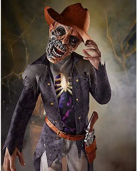 Spirit Halloween Kids Cowboy Corpse Costume 5 Spirit Halloween Kids Cowboy Corpse Costume - Image 3