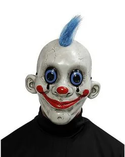 Spirit Halloween Derpy The Clown Half Mask -Spooky Costume Store 01581792 d